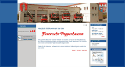 Desktop Screenshot of ffw-poppenhausen.de